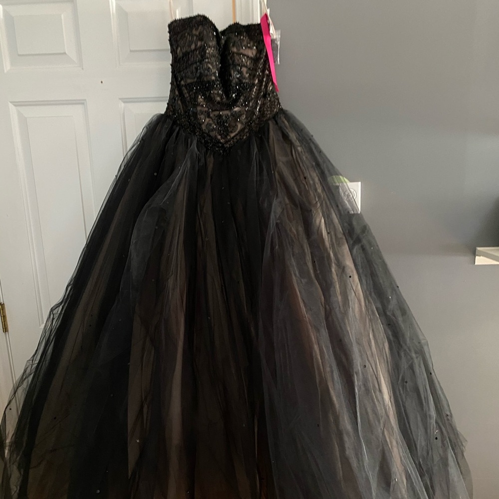 Stunning Black gown.
